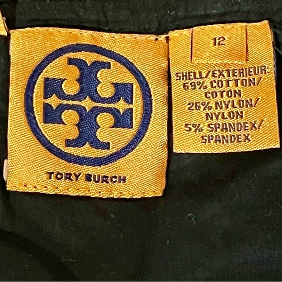 Tory Burch Black Pleated A-Line Dress | Size 12 - Picture 2 of 3